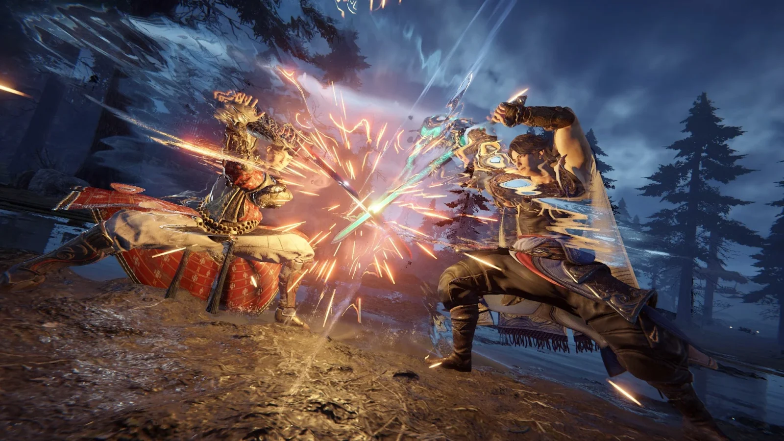 Naraka Bladepoint close combat parry window in a melee clash
